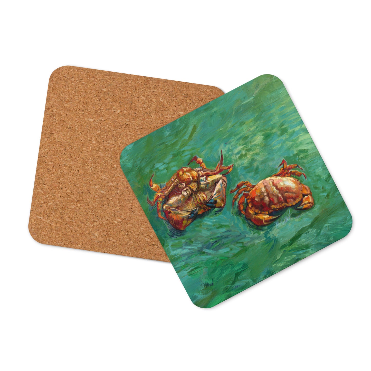 Two Crabs - Coaster